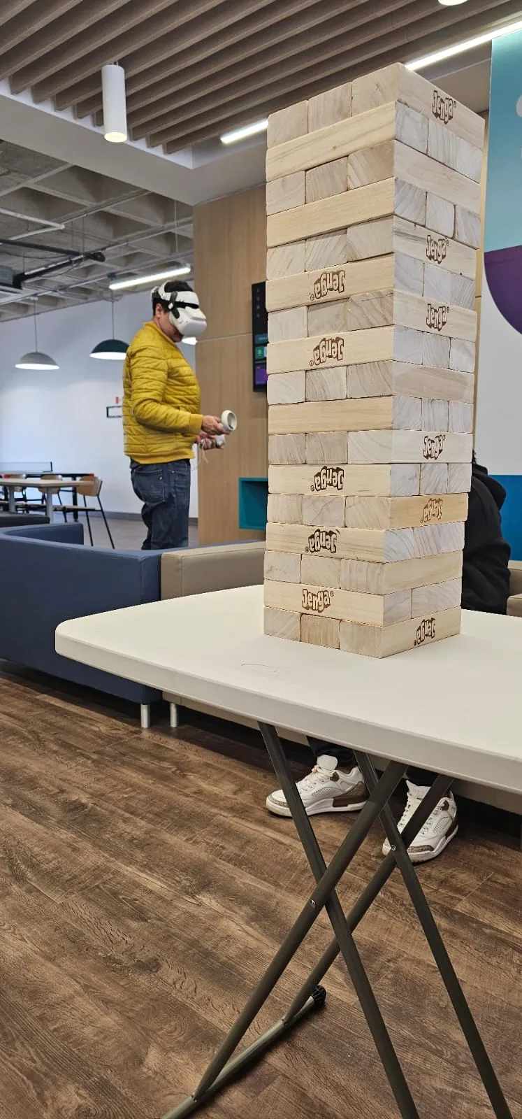 Jenga Gigante para eventos: Jenga gigante madera evento corporativo