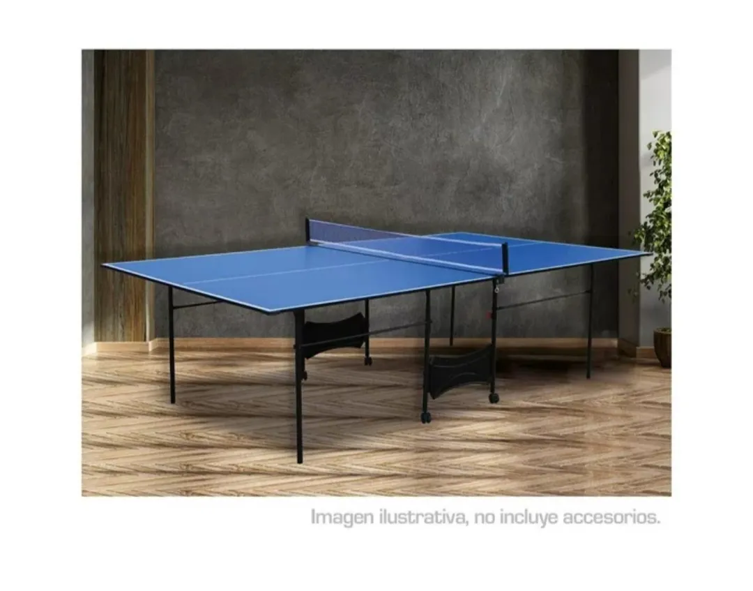 Mesa de ping pong para eventos: Mesa ping pong azul red
