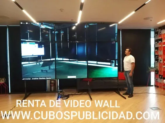 Renta de pantallas para eventos: Renta video wall salon eventos