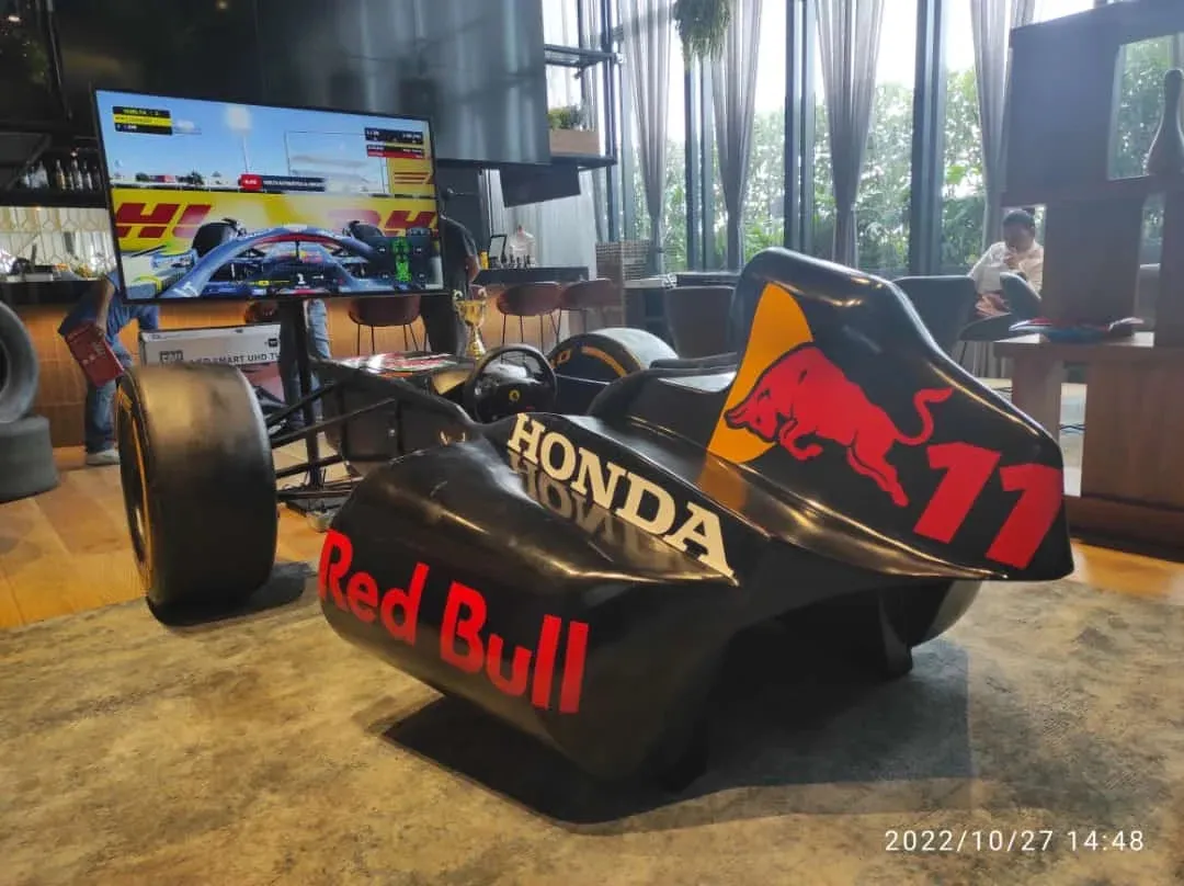Renta de Simuladores de Carreras para Eventos: Simulador formula 1 red bull